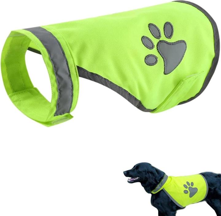 Produktbild Cbx Hochsichtbare Reflektierende Hundeweste, Sicherheitsweste für Hunde - Grösse S (S, Hundeweste)