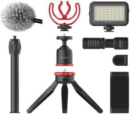 Image du produit Boya BY-VG350 y compris le kit vidéo pour smartphone BY-MM1