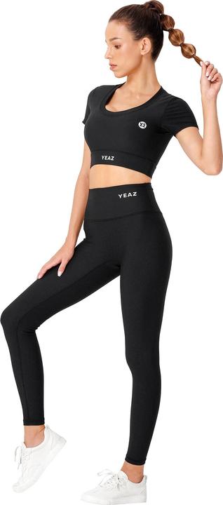 Produktbild Yeaz CLUB LEVEL SET Short Top Leggings XL (Black) (XL)