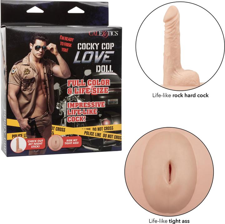 Actual product image CalExotics Cocky Cop Love Doll