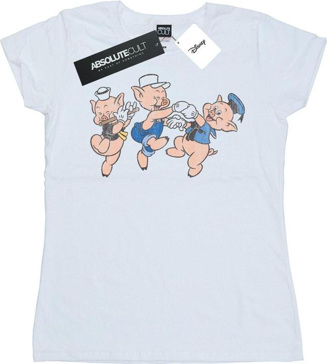 Disney Three Little Pigs Having Fun TShirt (S)