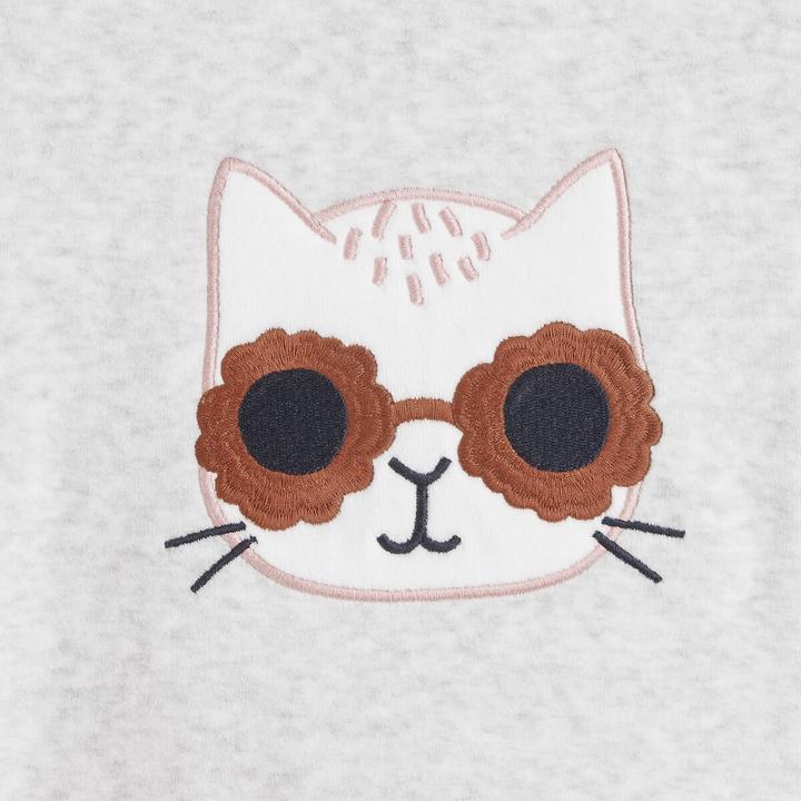 Produktbild La Redoute Collections Samt-Pyjama Katze (94)