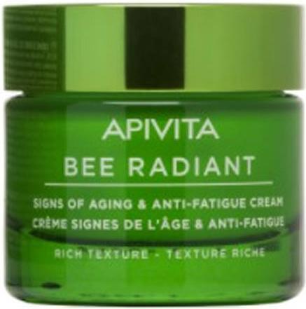 Apivita Bee Radiant Signs Of Aging Anti-Fatigue Cream Rich Texture 50ml (50 ml, Day cream)