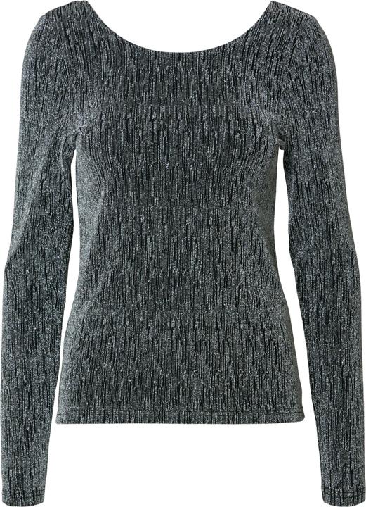 Selected Femme Glitzer Oberteil mit langen Ärmeln (L)
