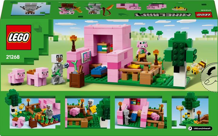 Actual product image LEGO Das Babyschwein-Haus (21268, LEGO Minecraft)