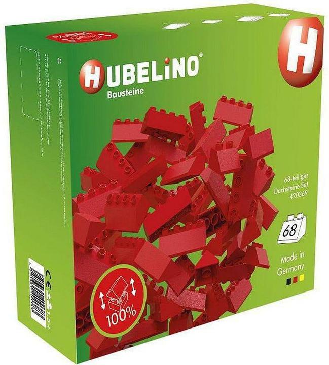 Hubelino 68-teiliges Dachsteine Set, kompatibel