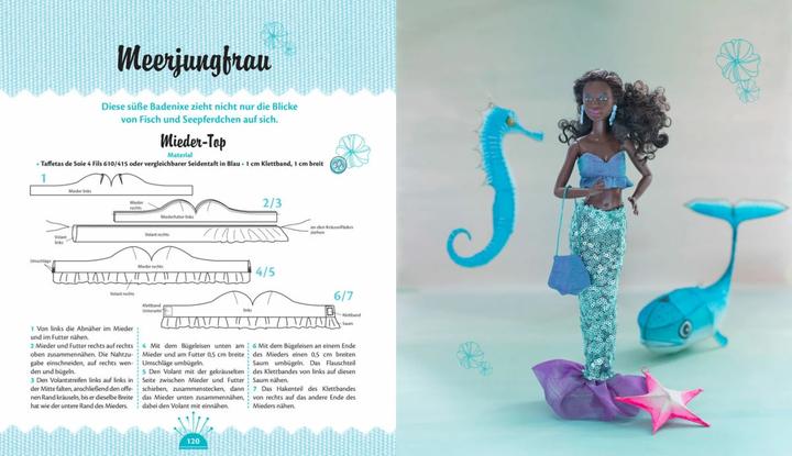Produktbild Barbie. Kleider selber nähen (Deutsch, Annabel Benilan, 2017)