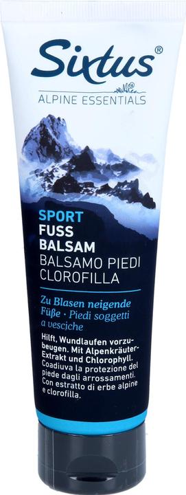 Actual product image Sixtus Sport Foot Balm (Foot cream & foot gel, 125 ml)