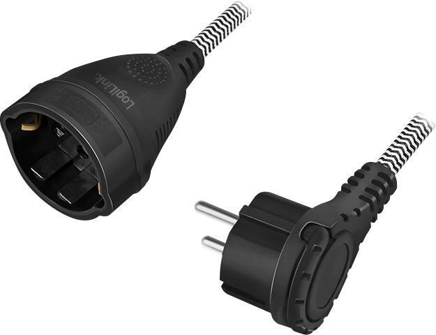 Image du produit LogiLink Câble d'extension d'alimentation (3 m)