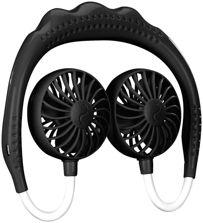Actual product image Infactory Mobile battery double fan for hanging around
