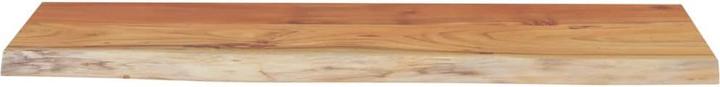 Produktbild VidaXL Wandregal Rechteckig Baumkante Hängeregal Büro Regal Massivholz Akazie (50 x 20 x 2.5 cm)