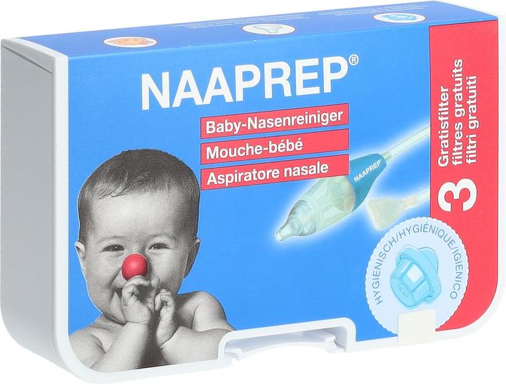 Naaprep Nettoyeur nasal avec 3 filtres