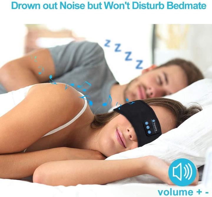 Actual product image PhoneLook Bluetooth sleep mask headband with integrated music speakers