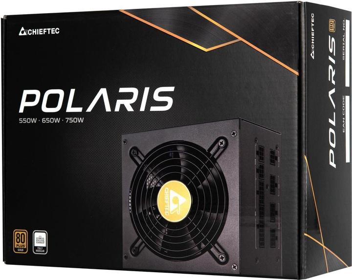 Produktbild Chieftec Polaris /, 2.4, 80 PLUS, Aktives PFC (650 W)