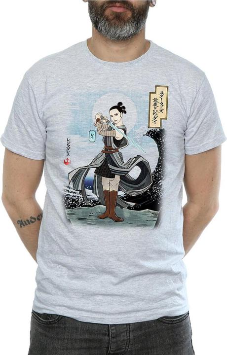 Produktbild Star Wars The Last Jedi Japanese Rey TShirt (L)