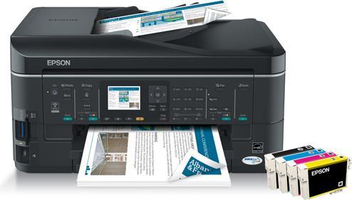 Epson Stylus BX625FWD, All-in-One, WLAN, Fax, ADF (Ink, Colour)