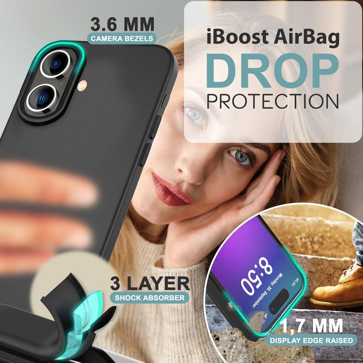 Actual product image Nalia Matt silicone cover (Apple iPhone 16)
