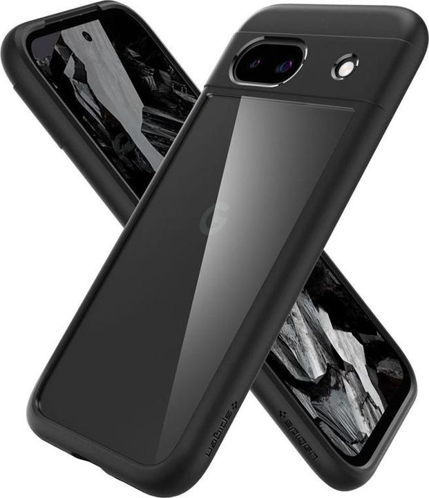 Actual product image Spigen Ultra Hybrid Google Pixel 8a czarny/black ACS07262 (Google Pixel 8)