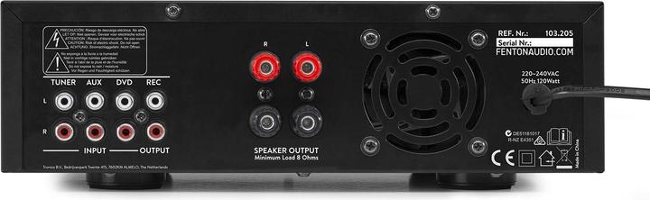 Image du produit Fenton Amplificateur stéréo AV120BT (Amplificateur)