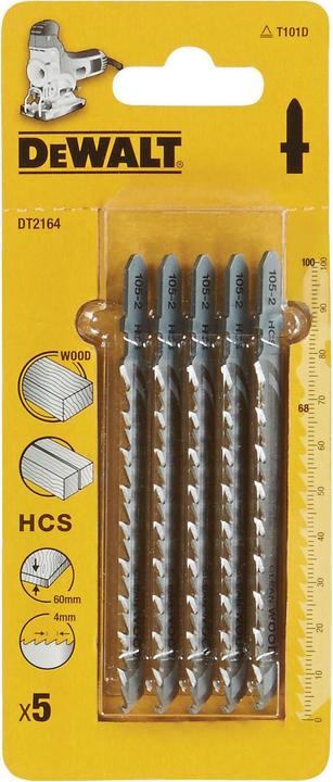 Actual product image DeWalt Jigsaw blade