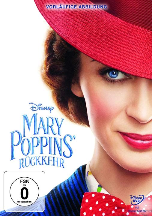 Produktbild Mary Poppins Rückkehr - DVD (DVD, 2018, Deutsch, Englisch, Italienisch, Türkisch)