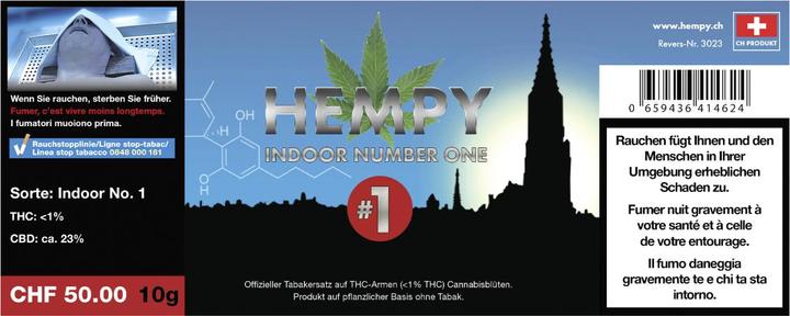 Actual product image Hempy Indoor No.1 (60.85 g, Indoor)