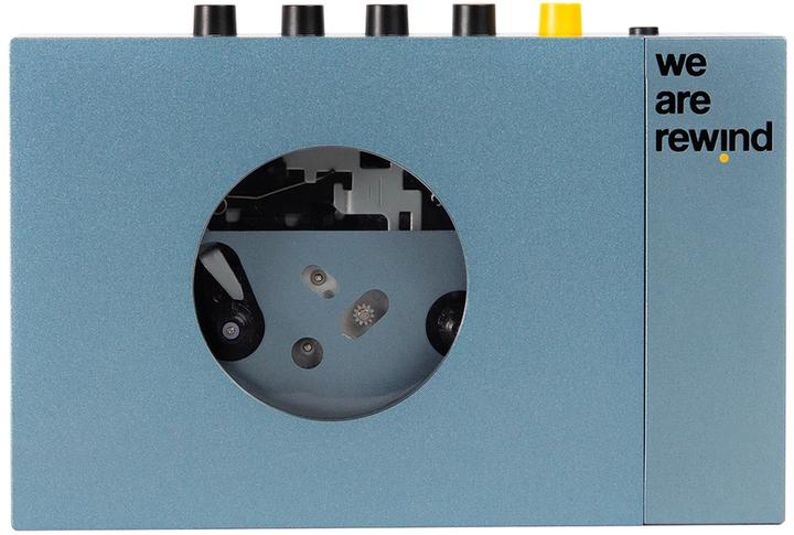 Actual product image we are rewind Portable BT Cassette Player Kurt