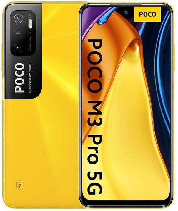 Productafbeelding Xiaomi Poco M3 Pro 5G (64 GB, Poco Geel, 6.50", Dubbele SIM, 48 Mpx, 5G)