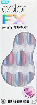 KISS Self-Adhesive Nails Impress Color Fx Fly Up - 30 Pieces