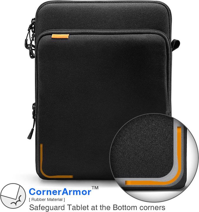 Actual product image tomtoc H13 (9.7-11") Tablet Sleeve (iPad Air 2014 (2. Gen), iPad Pro 11 2020 (2. Gen), iPad Pro 10.5 2017 (1. Gen), iPad Pro 10.5 2019 (2nd Gen), iPad Pro 11 2018 (1. Gen), iPad Air 2020 (4. Gen), iPad Air 2022 (5th Gen), iPad Air 2019 (3. Gen))