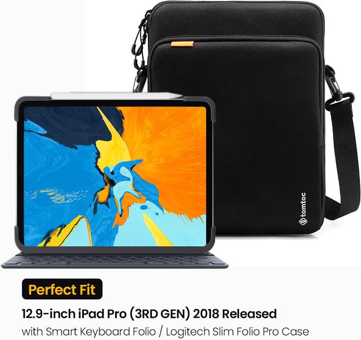 Actual product image tomtoc H13 (9.7-11") Tablet Sleeve (iPad Air 2014 (2. Gen), iPad Pro 11 2020 (2. Gen), iPad Pro 10.5 2017 (1. Gen), iPad Pro 10.5 2019 (2nd Gen), iPad Pro 11 2018 (1. Gen), iPad Air 2020 (4. Gen), iPad Air 2022 (5th Gen), iPad Air 2019 (3. Gen))