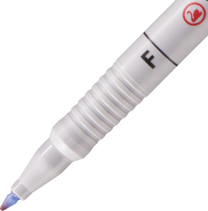 Actual product image STABILO OHPen universal foil pen water-soluble (Blue, 0.70 mm, 10 x)
