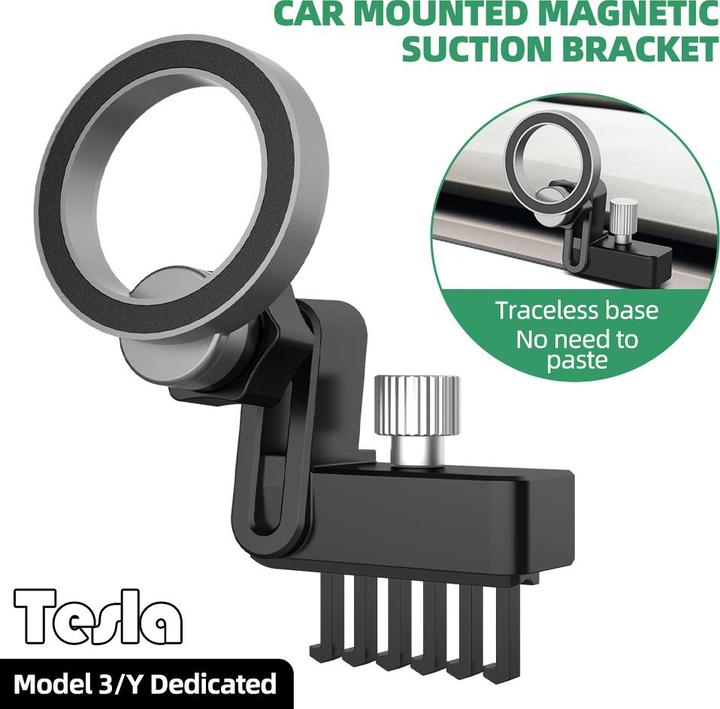 Image du produit PhoneLook Support téléphone magnétique MagSafe pour Tesla Model 3 / Y
