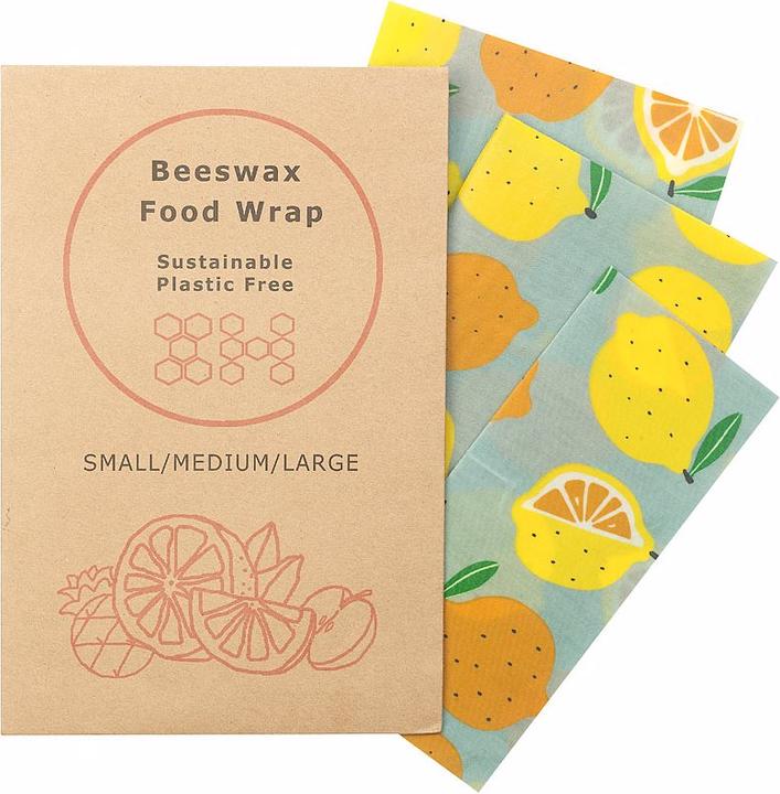 Produktbild Rosenstein & Söhne 3er-Set Bienenwachspapier für Lebensmittel (3 x)
