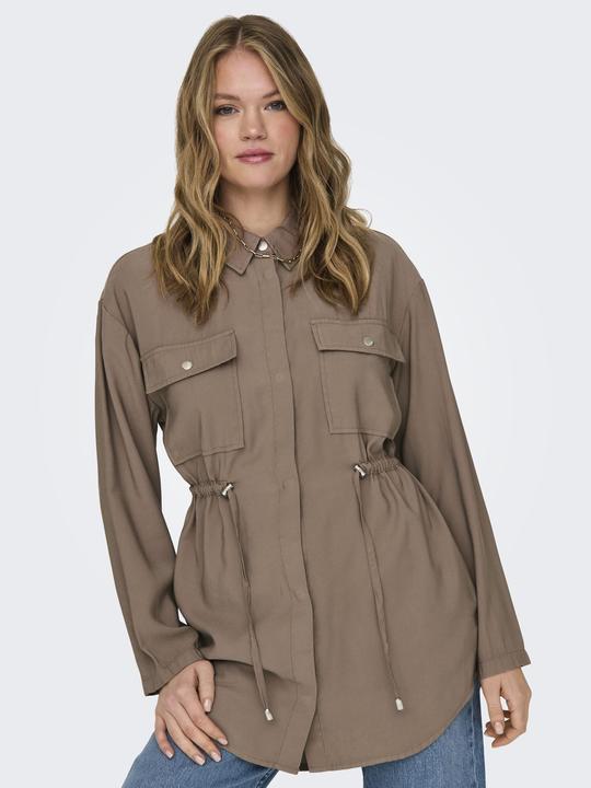 Actual product image Only Fly-away collar coat jacket (XXL)