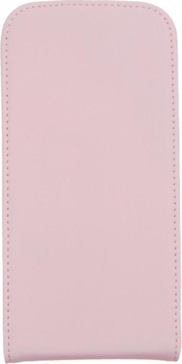 Produktbild OEM Slim Leather Flip Case for S4 Galaxy I9500 pink (Samsung Galaxy S4)