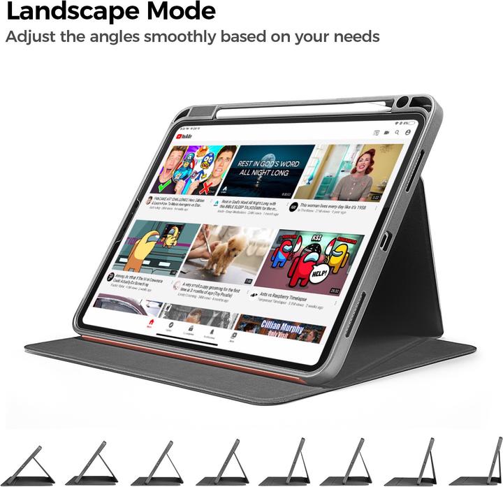 Produktbild tomtoc B02 (11") Vertical Tablet Case (iPad Pro 11 2020 (2. Gen))