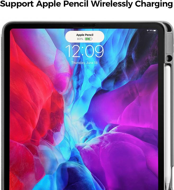 Actual product image tomtoc B02 (iPad Pro 12.9 2018 (3. Gen), iPad Pro 12.9 2020 (4. Gen))