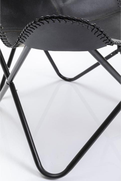 Immagine prodotto Kare Design Poltrona California in pelle nera
