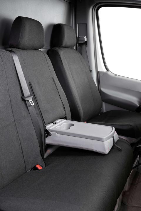 Image du produit Walser Housses de siège pour Mercedes Sprinter et VW Crafter, ES et DB avant en polyester BJ 05/2006 -