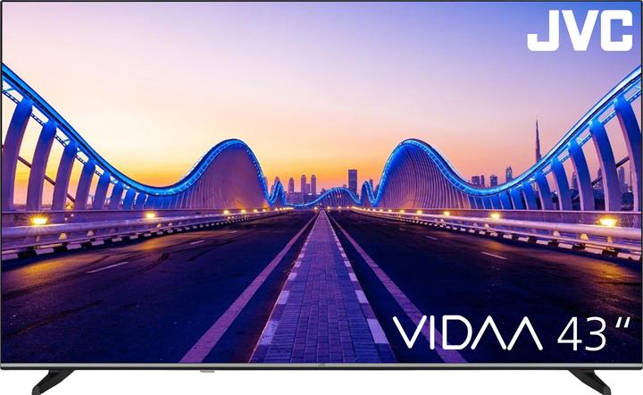 Actual product image JVC TV 43 inch Smart TV VIDAA LT-43VDF5455 Full HD TV, HDR TV with triple tuner (43", LED, Full HD, 2025)