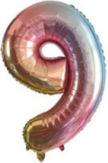 Image du produit MU Classic Ballon à chiffres 9 (80cm)
