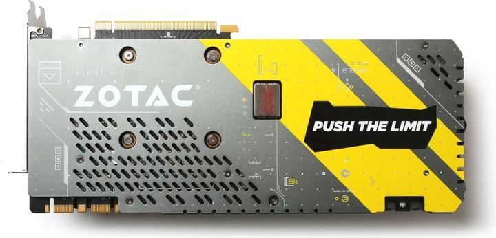 Actual product image Zotac GeForce GTX 1070 Ti AMP Extreme (8 GB)