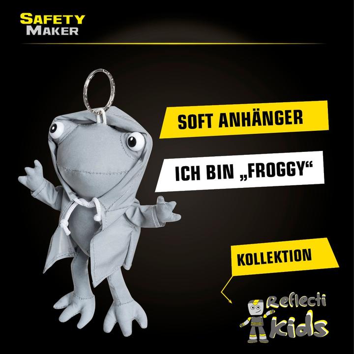 Immagine prodotto SafetyMaker Ciondolo morbido Froggy riflettente
