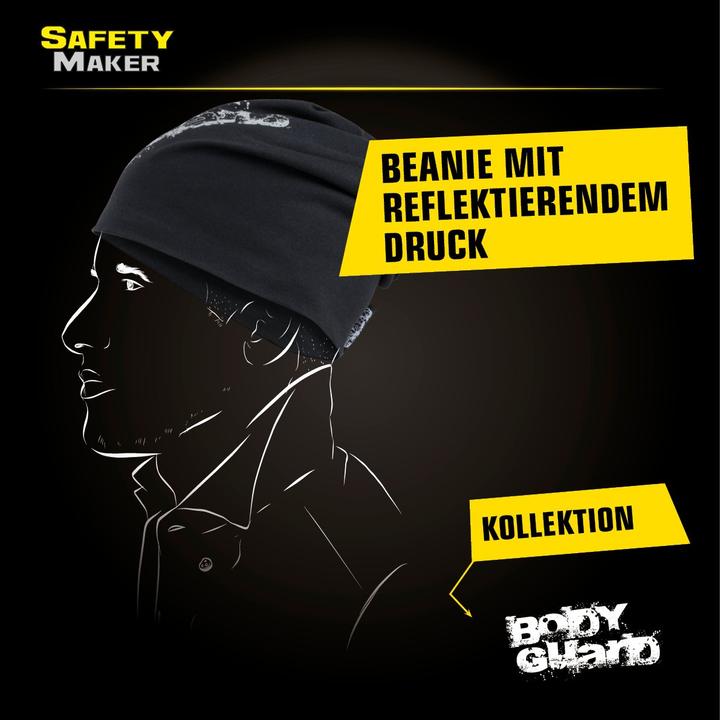 Actual product image SafetyMaker Reversible reflective beanie (One size)
