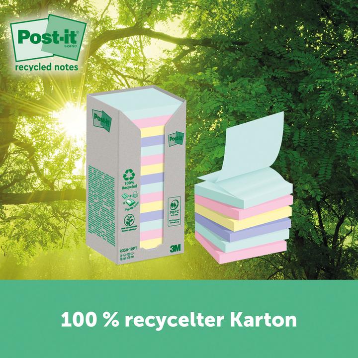 Immagine prodotto Post-it Recycling Notes (76 x 76 mm)
