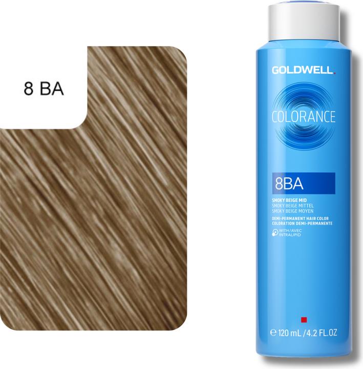 Image du produit Goldwell Colorance Depot Demi Coloration permanente des cheveux (8BA beige fumé moyen)