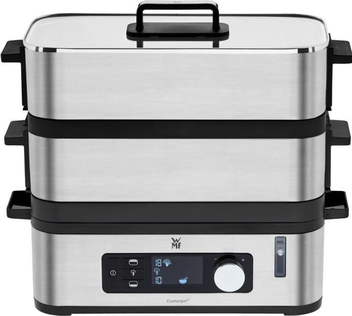 Produktbild WMF KÜCHENminis Dampfgarer Multicooker 2 Garräume mit Dämpfeinsatz, Warmhaltefunktion und Glasdeckel