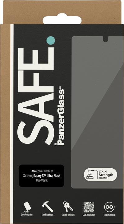 Actual product image PanzerGlass Screen protector Case Friendly Galaxy S23 Ultra (1 Piece, Samsung Galaxy S23 Ultra)