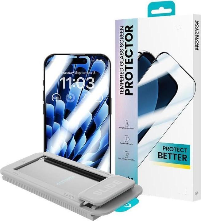 Benks Ultra Shield Bulletproof Glass 0.3mm iPhone 15 Pro (1 Piece, Apple iPhone 15 Pro)
